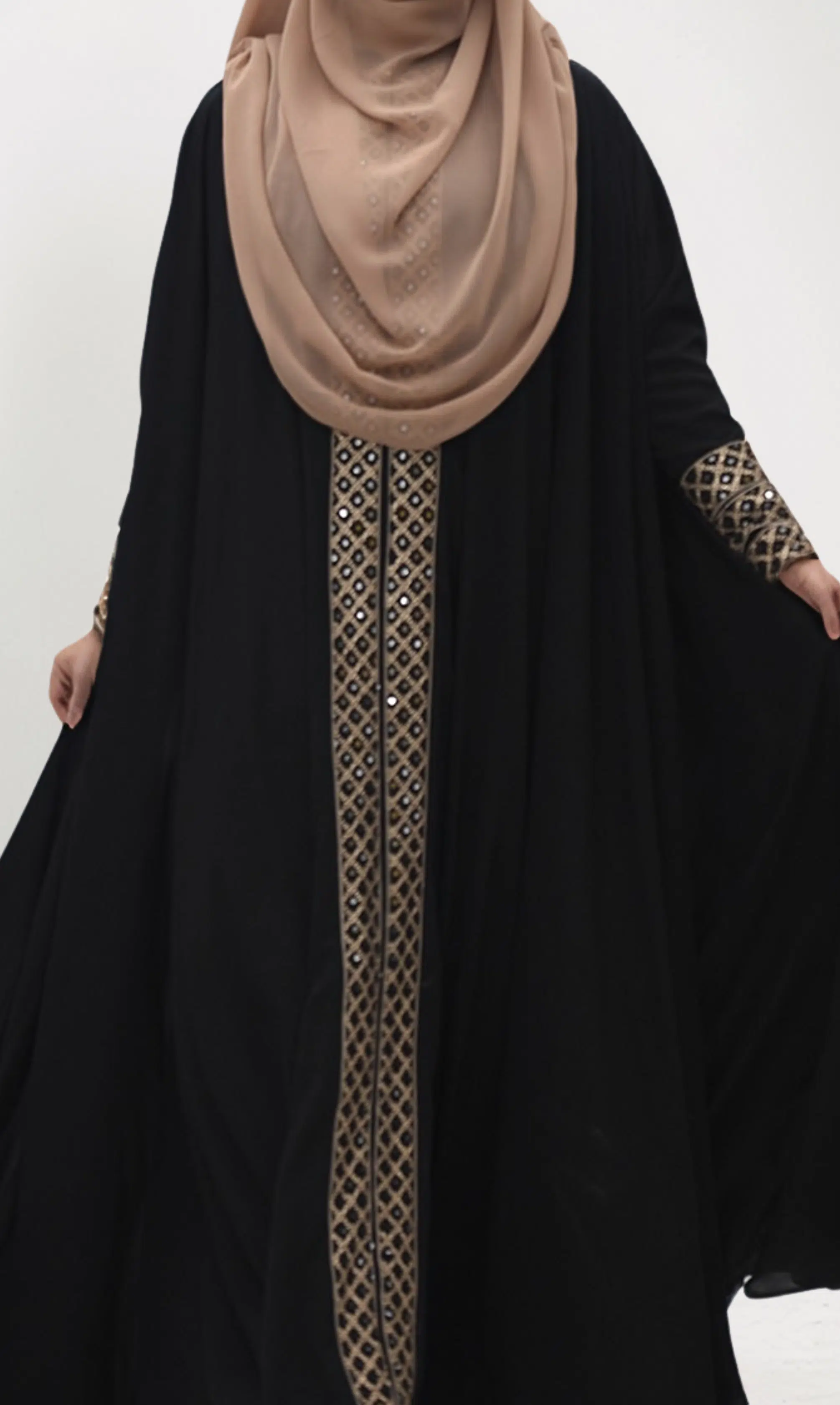 Moonlit Harmony Abaya