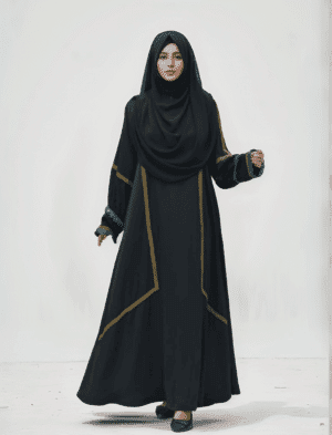 Midnight Grace Abaya