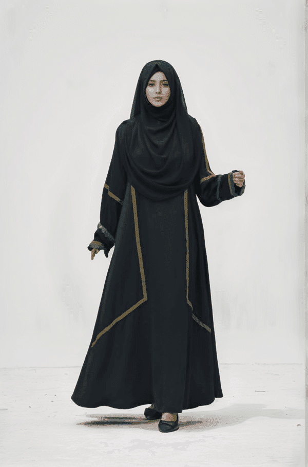 Midnight Grace Abaya